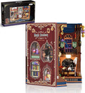 Magic Book Nook Building Set with Light. Magic Academy Book Nook Building Kit DIY Book Nook Building Set for Home Bookshelf Decor for Adults Teens Boys Girls.