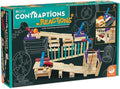 MindWare KEVA Contraptions Reactions Planks Building Toy - 178 KEVA Building Planks (191 Piece Set) - Free-Form Wood Building Set for Kids to Create Their Own Ball Maze – Ages 7 &amp Up