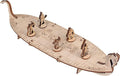 CZYY Miniatures Viking Longship Wood Laser Cut 1 Inch Square Grid Ship Battle Map for D&ampD Dungeons and Dragons Pathfinder or Other Tabletop RPG