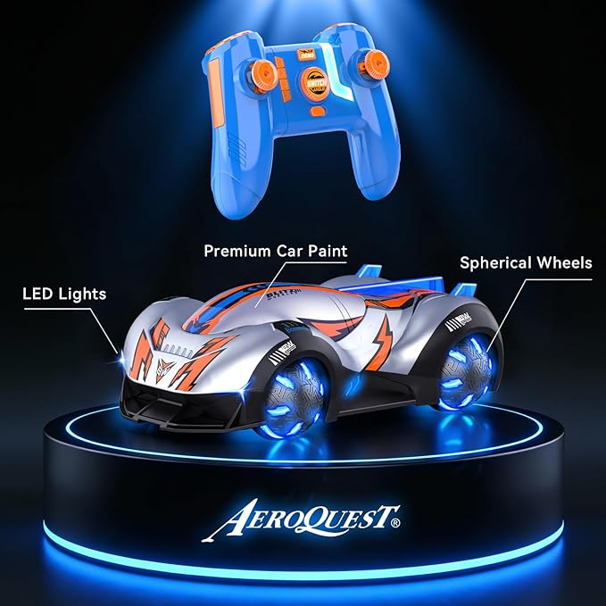 Drift Spherical RC Car Blitz Wheeler Toy for Teens and Adults with Proportional Speed &amp Steering Fishtail Drift Sideways Drive 360° Spins — A Fantastic Gift for Racing Fans