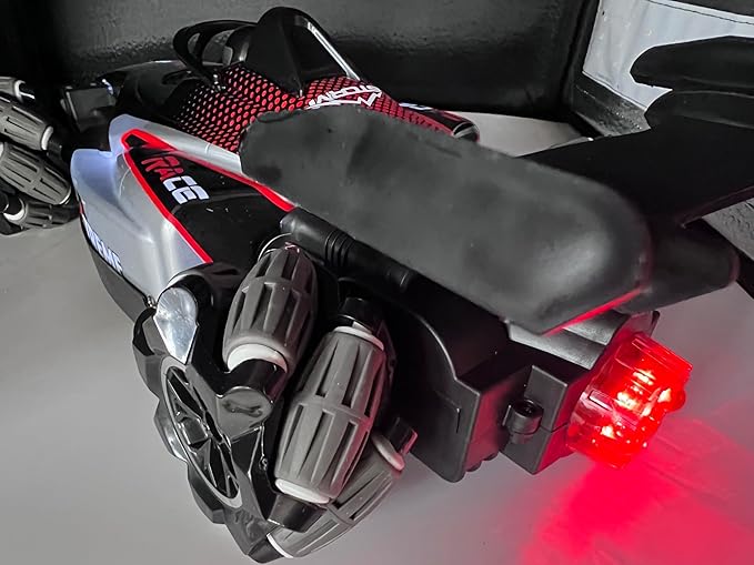 Formula Drift Car with Smoke LED Lights 360° Rotation and Sound with Ultimate Drifting Experience 14x7 (Red)