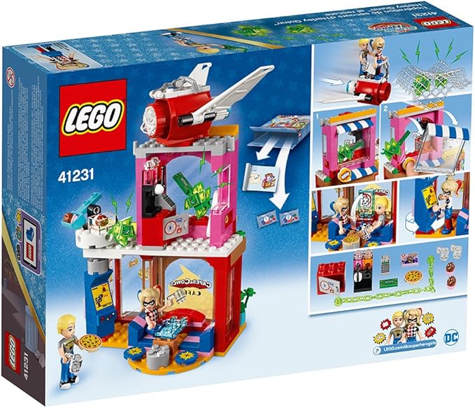 LEGO DC Super Heroes Girls Harley Quinn to The Rescue 41231 DC Collectible