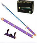 39in Sword Building Block Sets Compatible with Lego Set 936PCS Roronoa Zoro Yamato Samurial Sword with Scabbard and Stand for Boys Adults 8 9 10 11 12 13 14