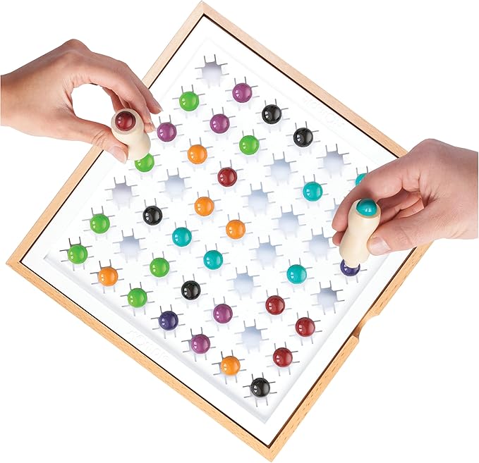 Stomple Game by Marbles Brain Workshop Fun Strategy Game for Kids Aged 8 and up