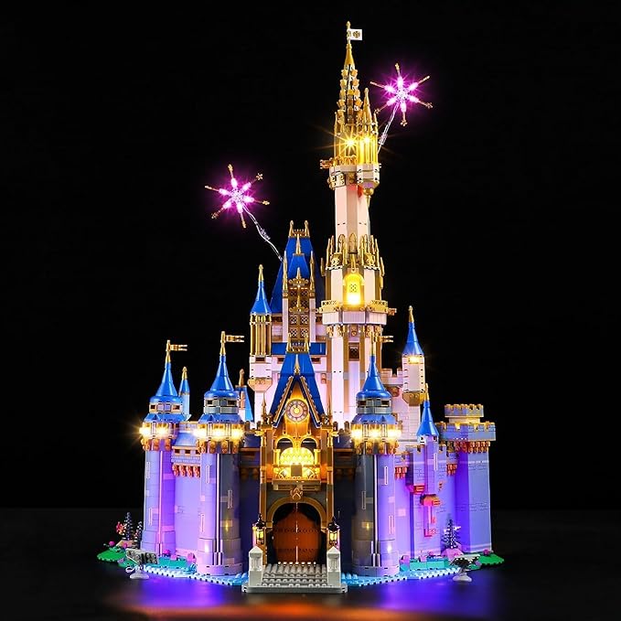 2023 Version LED Light Kit Compatible with Lego 2023 Disney Castle 43222 (Model Set Not Included)