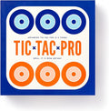 Brass Monkey Tic Tac Pro – Classic Game Set with Beautiful Painted Wooden Game Pieces Perfect for Parties and Coffee Table Décor