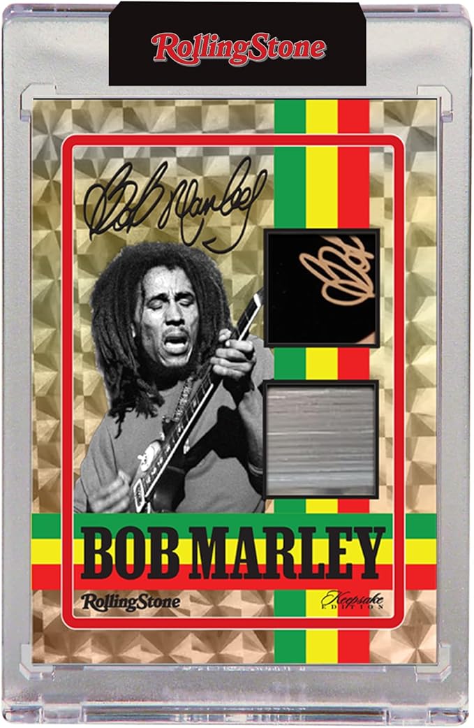 Rolling Stone Bob Marley™ Keepsake Premiere Edition Trading Card - Single Blind Box - Licensed Collectible