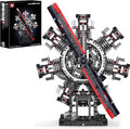 Mould King 10233 Radial Aviation Engine Building Blocks Sets Engine Model kit That Run Build Your Own STEM Model Engine Engine Building Engineering Toys (3089+PCS)