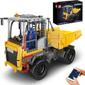 Mould King 17092 Articulated Dump Truck Building Set Engineering Vehicle with Battery and Remote Control Collectible Set for Adults (1230 Pieces)
