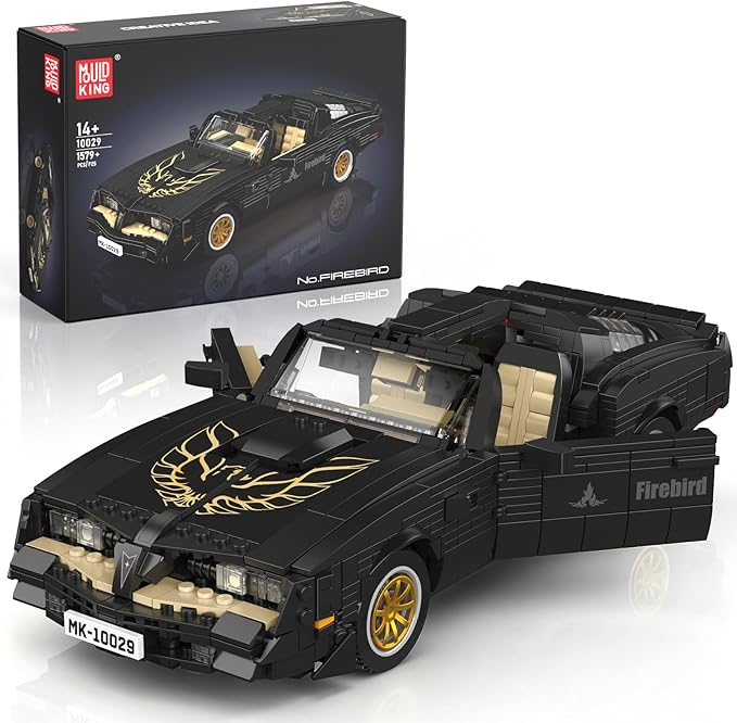 Mould King Classic Sport Car Building Sets Creative Classic Cars for Teens Age 14+ Display Model for Home or Office Décor10029 Cool Vehicles Model Toys Birthday Gifts for Adults1557 PCS