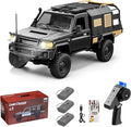 1/12 Scale RC Crawler MN-82S Remote Control Car 2.4GHz 4WD Off Road Rock Crawler Vehicle with Lights DIY Land Cruiser Pickup Truck Toy for Adults
