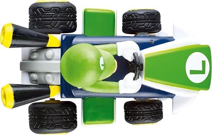 Carrera RC Mario Kart Mini RC Luigi for Children and Adults Boys &amp Girls Unique Original Licence Instant Driving Fun with Ready to Run Green