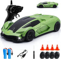 Snugzy RC Drift Car 1:20 Scale RC Cars 2.4GHz Remote Control Car Toy Gifts for Kids (Green)