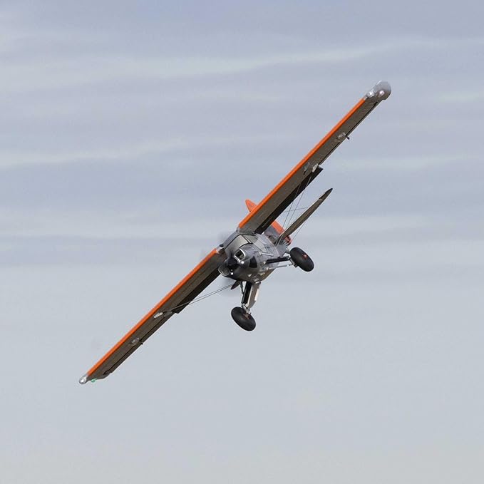 E-flite RC Airplane Micro Scrappy 800mm BNF Basic (Transmitter Battery and Charger Not Included) EFL02150D
