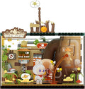 POP MART The Monsters Forest Secret Base Series Blocks-Juice Maker Labubu Building Toy Set Interactive Building Toy for Kids Boys and Girls