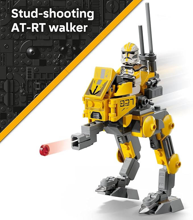 LEGO Star Wars 327th Star Corps Clone Troopers Battle Pack Building Toy - Pretend Play Set for Boys &amp Girls Ages 7+ - Collectible Model Kit &amp Kids Room Decor - Gift Idea for Birthdays - 75431