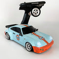 LDRC Drift Car with Gyro 1/18 RC Drift Car RWD Race Hobby RC Cars for Adult with Gyroscope Proportional Throttle Steering Metal Drive Shaft Independent Suspension Alloy Shell LD1898