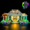 BrickBling LED Light Compatible with Lego The Botanical Garden Creative Lighting Kit Compatible with Lego 21353-No Bricks (RC Version Light)