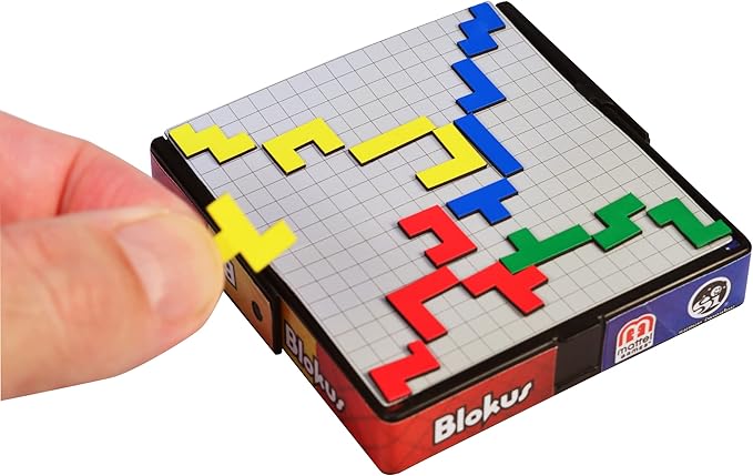Worlds Smallest Board Games Set of 4 - Clue Sorry Battleship Blokus (Bundle)