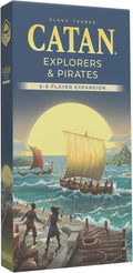 CATAN Explorers &amp Pirates 5-6 Player Expansion (6th Edition) Add More Players to Your Adventure Strategy Game for Kids &amp Adults Ages 12+ 3-6 Players 90-120 Minute Playtime