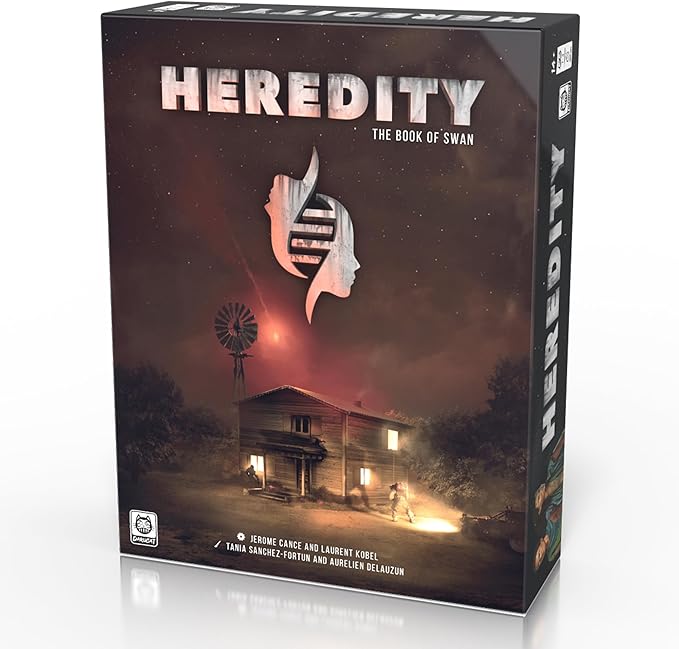 Heredity: The Book of Swan Board Game - Cooperative Narrative-Driven RPG Adventure for Kids &amp Adults Ages 14+ 1-4 Players 150 Minute Playtime Made by Blackrock Games