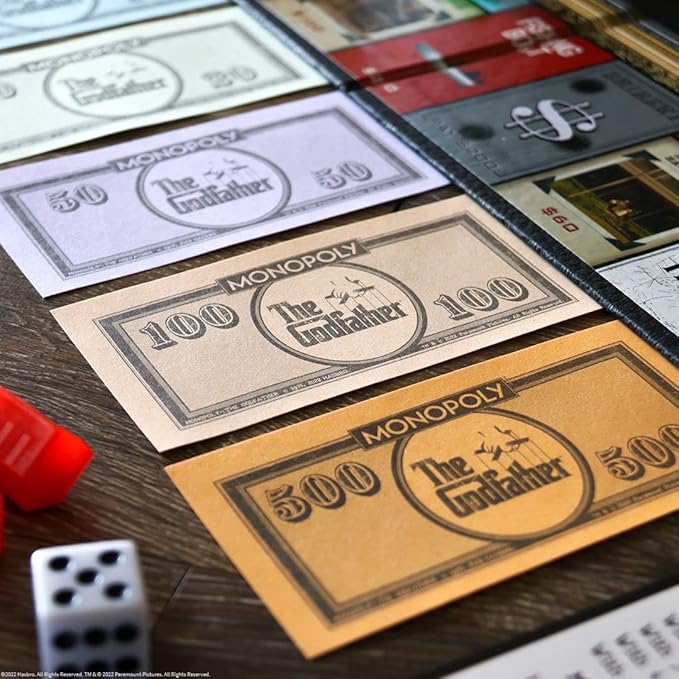 USAOPOLY Monopoly: The Godfather 50th Anniversary Board Game