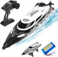 RC Boat-Remote Control Boat for Adults-High Speed 35+ KPH for Pool-Toys for Ages 8-13 (Black)