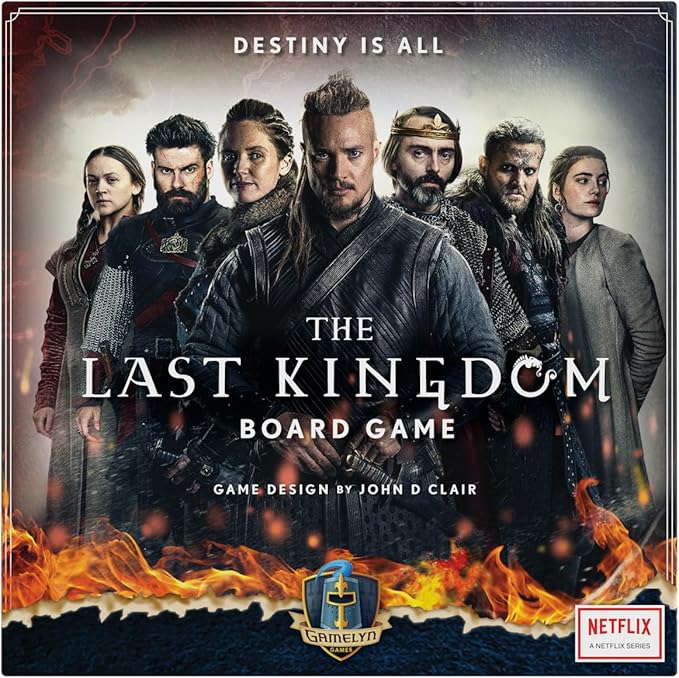 The Last Kingdom: Board Game - Hit Netflix Series Brought to Life | 2-5 Player Strategy Game with Miniatures