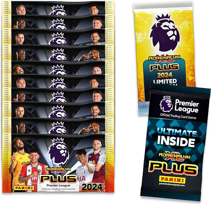 Panini Premier League Adrenalyn XL Plus 2024 Pocket Mixed Classic Tin