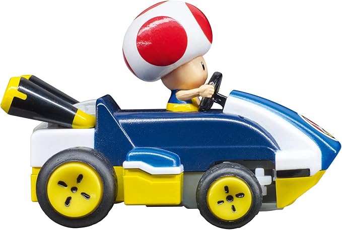 Carrera RC Nintendo Mario Kart 2.4 GHz Mini Collectible Radio Remote Control Toy Car Vehicle - Toad