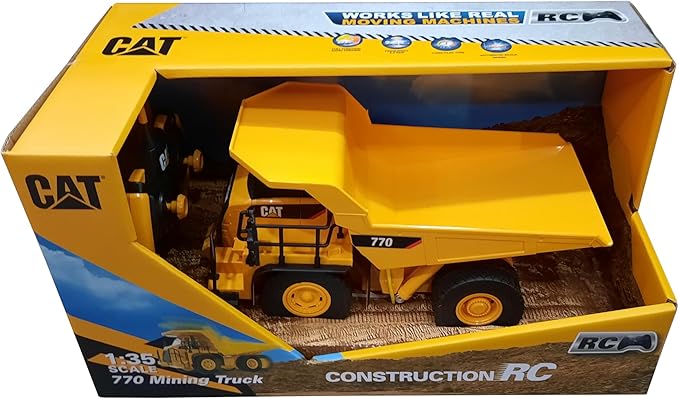 Diecast Masters | 1:35 Scale Radio Control Cat 770 Mining Truck | Model 23004