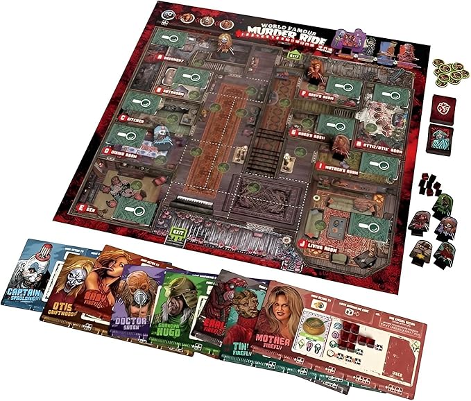 Trick Or Treat Studios Rob Zombie's House of 1000 Corpses Board Game