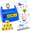 Little Treasures Matching Letter Game Teaches Word Recognition Spelling and Increases Memory 3 Years and Up