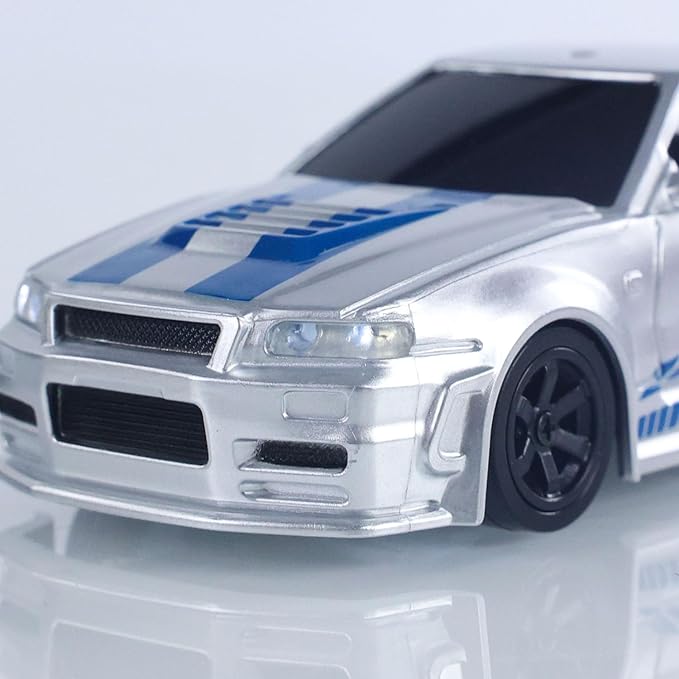 TOUCAN RC HOBBY 1/43 RC Racing Car R34 Radio Controlled High Speed Drift Vehicle 4WD RTR Mini Car 2.4G Radio Battery Gifts for Ages 14+