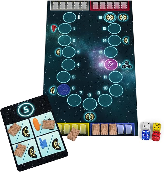 CATAN Starfarers New Encounters SCENARIO EXPANSION - Three Thrilling Galactic Missions! Strategy Board Game Family Game for Kids &amp Adults Ages 12+ 3-4 Players 120-150 Mins Made by CATAN Studi