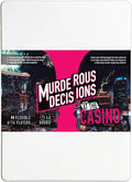 Murder at The Casino 6-14 Player Murder Mystery Dinner Party Game
