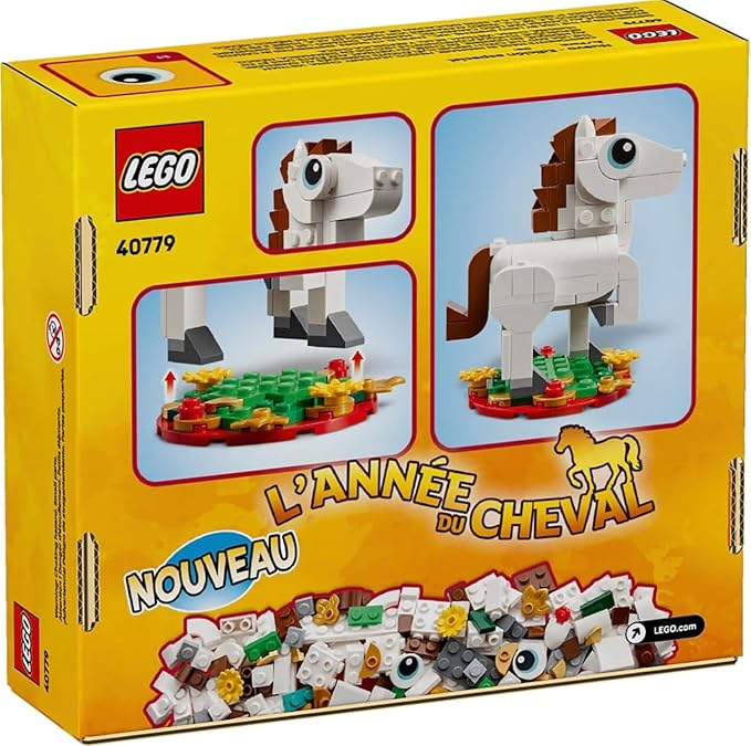 LEGO Seasonal 40779 Lunar New Year 2026 Year of The Horse Building Set – Limited Edition Collectible Display Figure Festive Gift Ages 10+