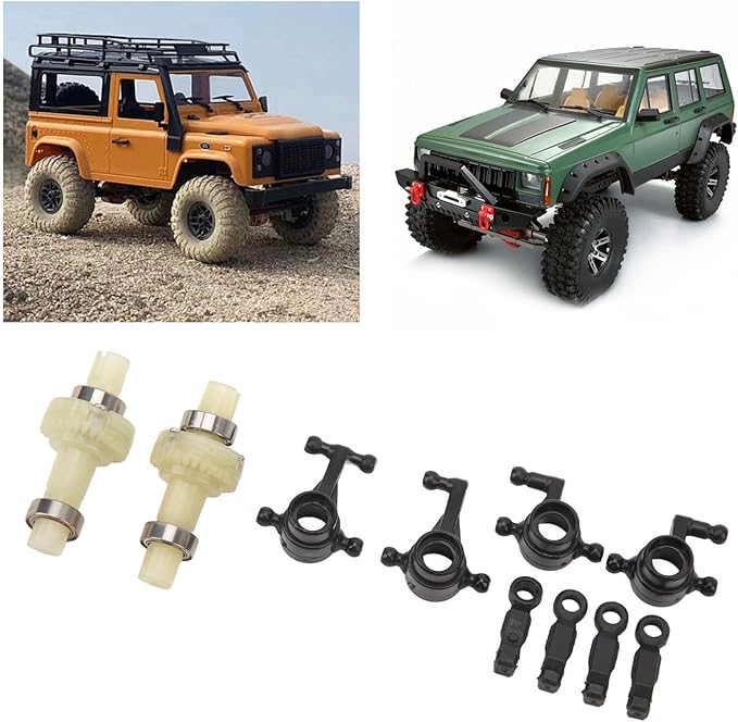 Topyond Steering Knuckles Kit OEM RC Car Spare Parts Set for Wltoys 284010 284161 K989 1/28 RC Cars