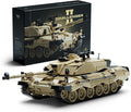 Nifeliz Challenger 2 Tank Model Set British Main Battle Tank Building Set for Adults Military Building Model for Build and Display Collectible Gift for Military Enthusiasts (1761 PCS NF10344)