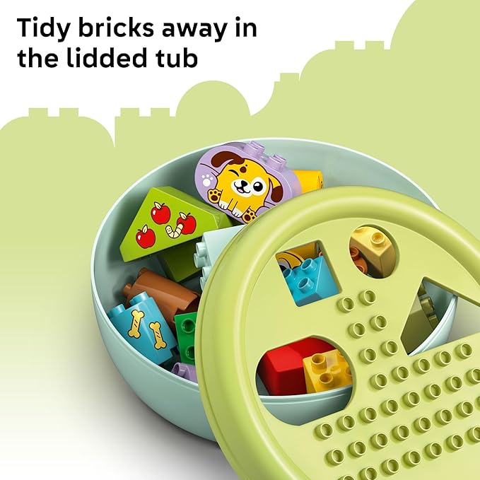 LEGO DUPLO My First Shape Sorter: Puppy House Sensory Toy for Toddlers - Montessori Shape Sorting &amp Learning Play Set for Boys &amp Girls Ages 1.5+ - Educational Gift Idea for Birthdays - 10441