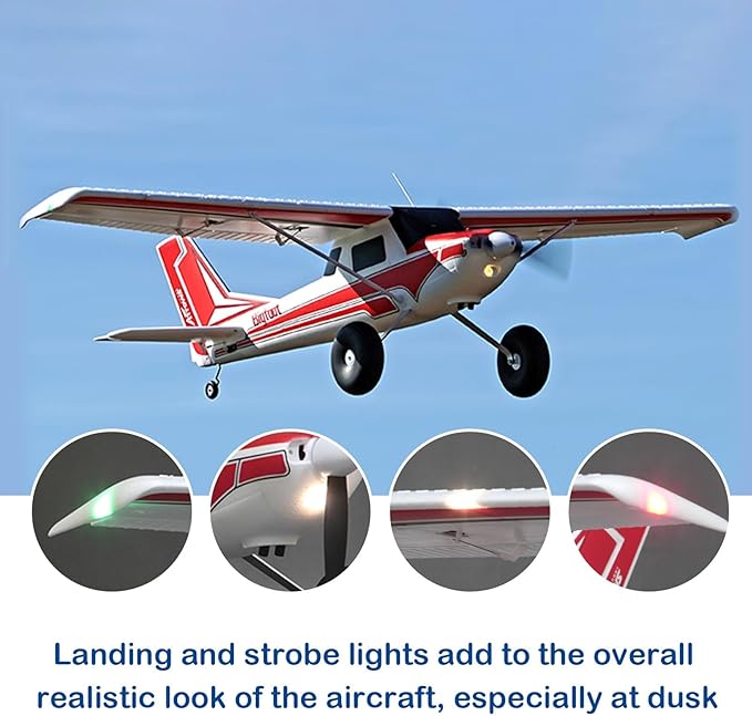 FAIR RC Arrows Rc Jets Rc Planes for Adults BGFT 1300mm 6 Channel Remote Control Airplane with Vector Flight Stabilization System RTF (Include Battery Charger Radio)