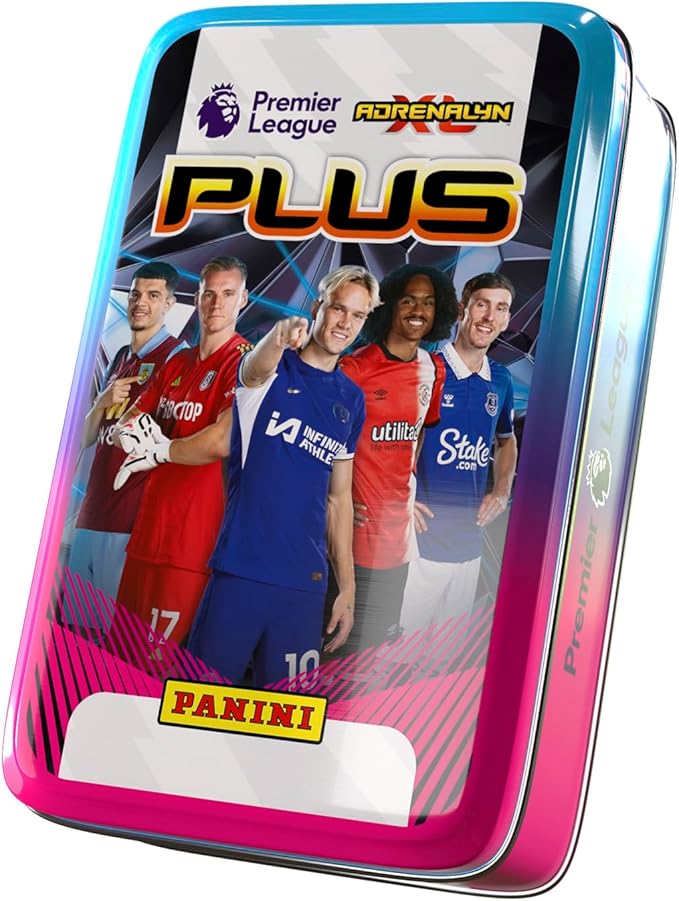 Panini Premier League Adrenalyn XL Plus 2024 Pocket Mixed Classic Tin