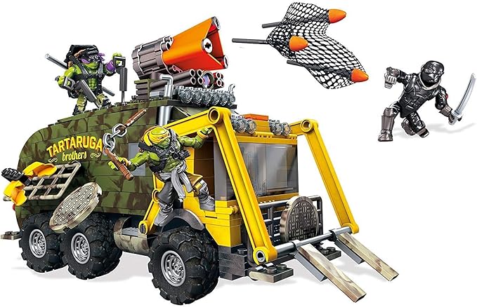 Mega Bloks Teenage Mutant Ninja Turtles Battle Truck Construction Set