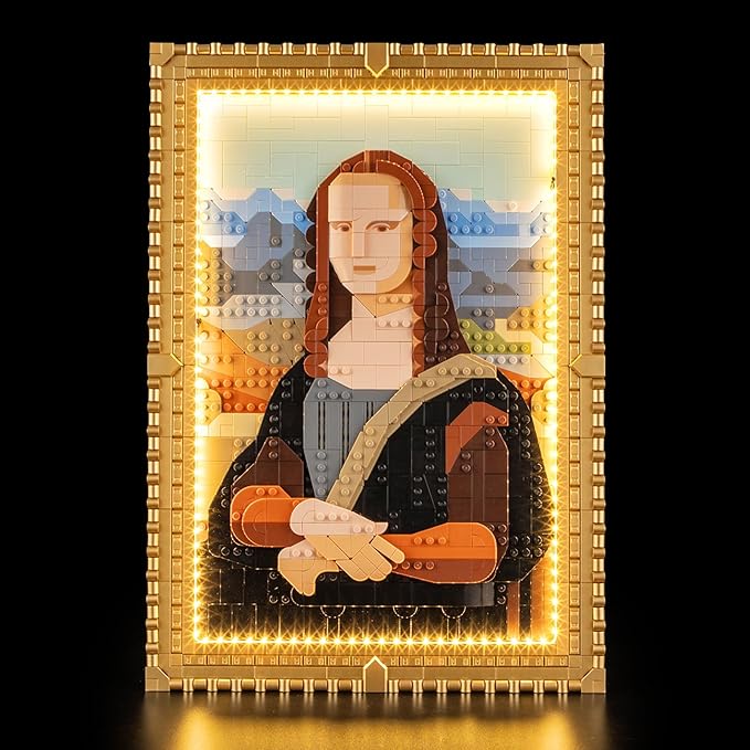YEABRICKS LED Light for 31213 Art Mona Lisa Building Blocks Model (Building Set NOT Included)