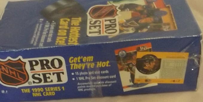 1990 NHL Pro Set Series 1 Trading Cards