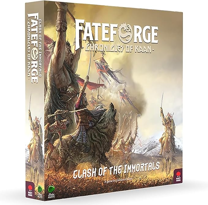 Mighty Boards: Fateforge Chronicles of Kaan: Clash of The Immortals Expansion - Strategy Board Game App Co-Op Action Adventure Ages 14+ 1-4 Players
