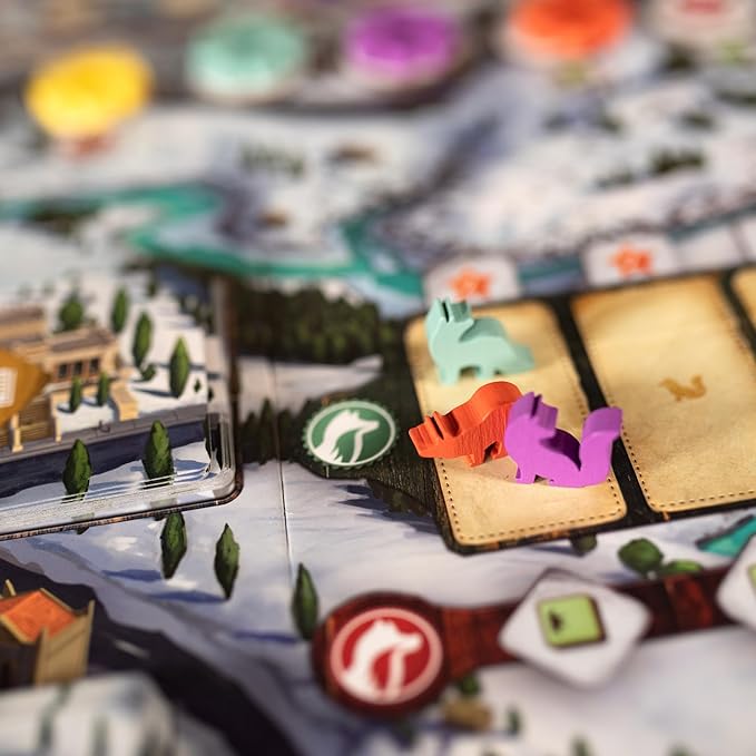The Fox Experiment Board Game - Breed and Evolve Your Foxes! Strategy Game Fun Family Game for Kids and Adults Ages 10+ 1-4 Players 60 Minute Playtime Made by Pandasaurus Games