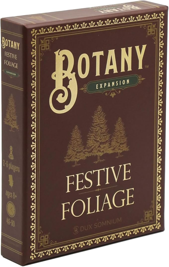 Botany: Festive Foliage Expansion | Family Strategy Game for Young Botanists and Adults | Ages 8+ | for 2-5 Players | Average Playtime 45-90 mins | Perfect for Game Night