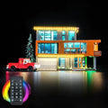 Upgraded Led Light Kit Compatible with Lego Twilight The Cullen House Building Set RC Version Compatible with Lego 21354 (Model Not Included)