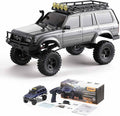 Fms FCX18 1/18 Land Cruiser RC Rock Crawler Scale Katana Toyota RC Car 2.4Ghz 4WD Off-Road Waterproof RC Trucks Vehicle RTR All Terrains Hobby Grade Climbing Car for Boys Adults